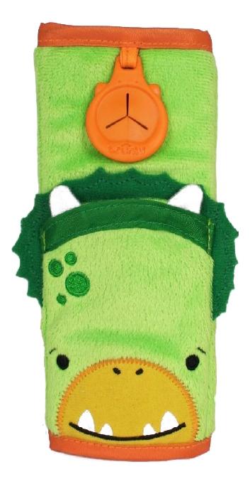 фото Накладка на ремень безопасности trunki snoozihedz seatbelt pad dino