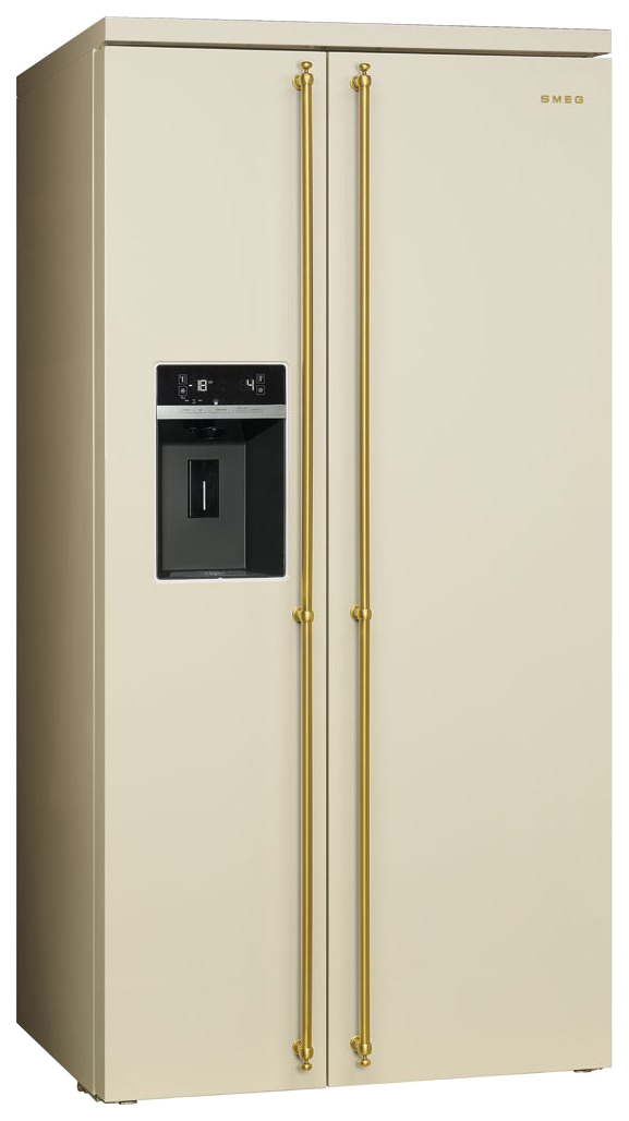 фото Холодильник smeg sbs 8004 p beige