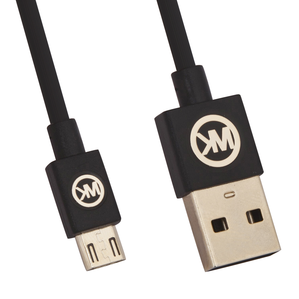 

Кабель WK wdc-052 microUSB 1м Black, WDC-052