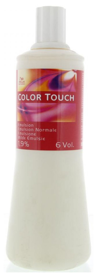 Проявитель Wella Professionals Color Touch 6 vol 1,9% 1000 мл проявитель wella color touch plus 4% 1000 мл