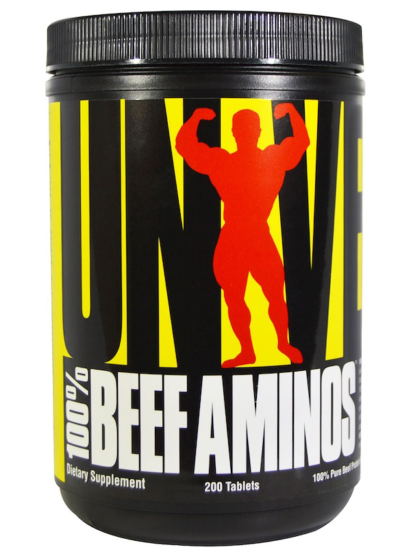 

100% Beef Aminos Universal Nutrition, 200 таблеток, 100% Beef Aminos