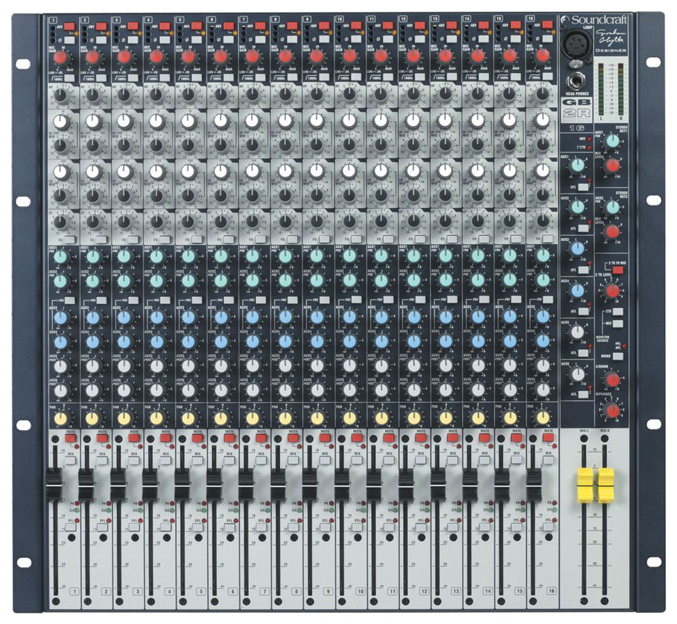 фото Микшер soundcraft gb2r-16