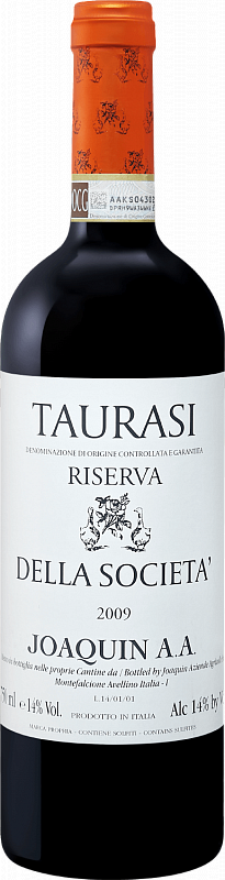 

Вино Joaquin Della Societa Riserva Taurasi DOCG