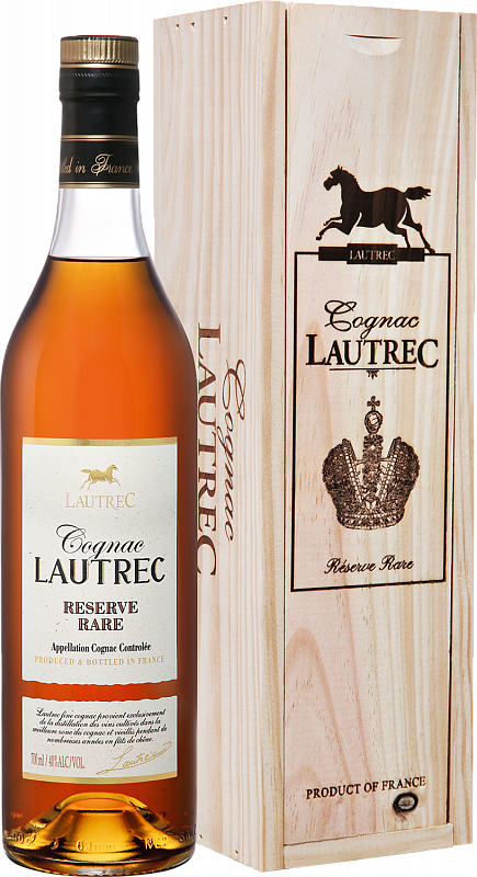 

Коньяк Cognac Lautrec Reserve Rare (gift box), 700мл