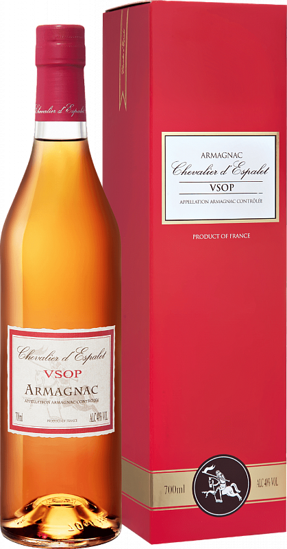 

Арманьяк Chevalier d’Espalet VSOP Armagnac AOC (gift box), 700мл