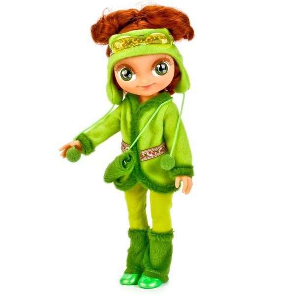 Кукла Карапуз Сказочный патруль Маша в зимней одежде интерактивная звук 33 см
