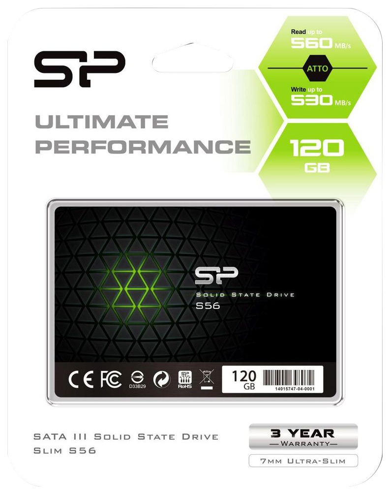 SSD накопитель Silicon Power Slim S56 2.5