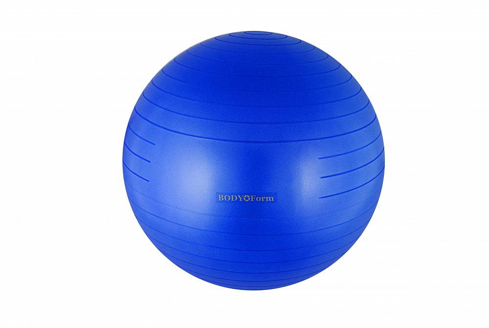 фото Мяч гимнастический body form bf-gb01ab, синий, 75 см