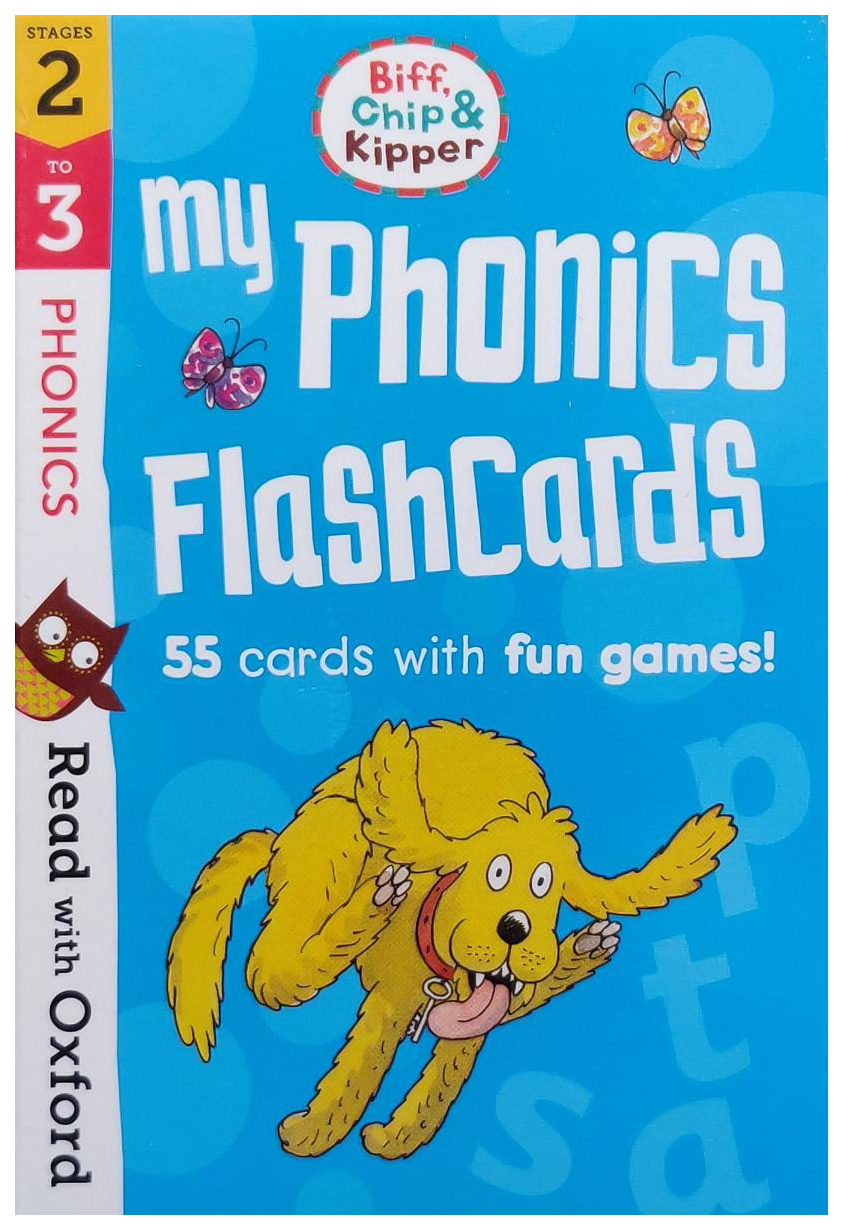 

Read with Oxf: Stages 2-3. Biff, Chip and Kipper: My Phonics Flashcards