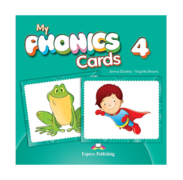 фото Книга express publishing dooley jenny "my phonics 4 cards"