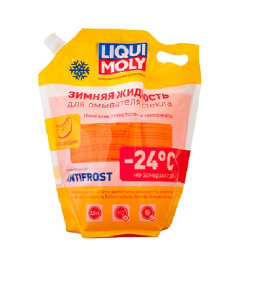 фото Стеклоомывающая жидкость зимняя liqui moly antifrost scheibenfrostschutz -24 3,5л