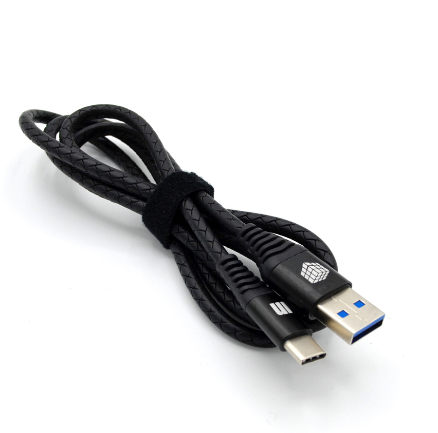 фото Кабель innovation type-c 1м black (3a)