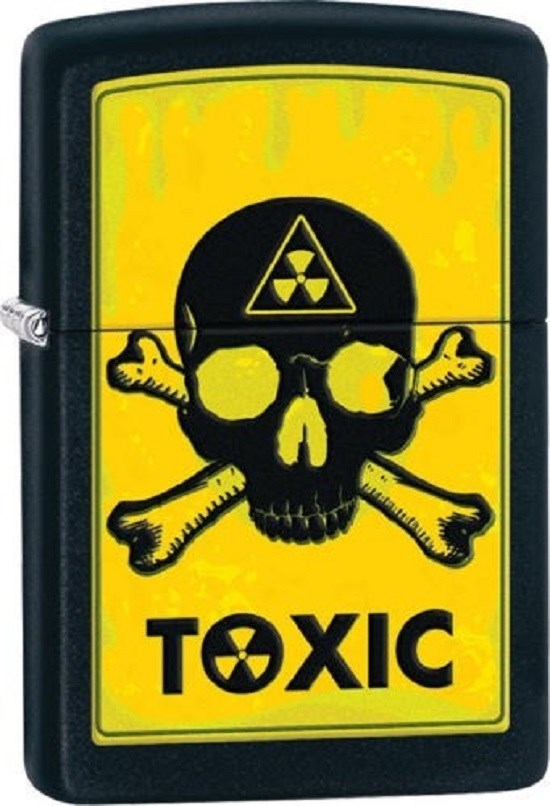 

Бензиновая зажигалка Zippo Toxic 28310 Black Matte, Toxic 28310