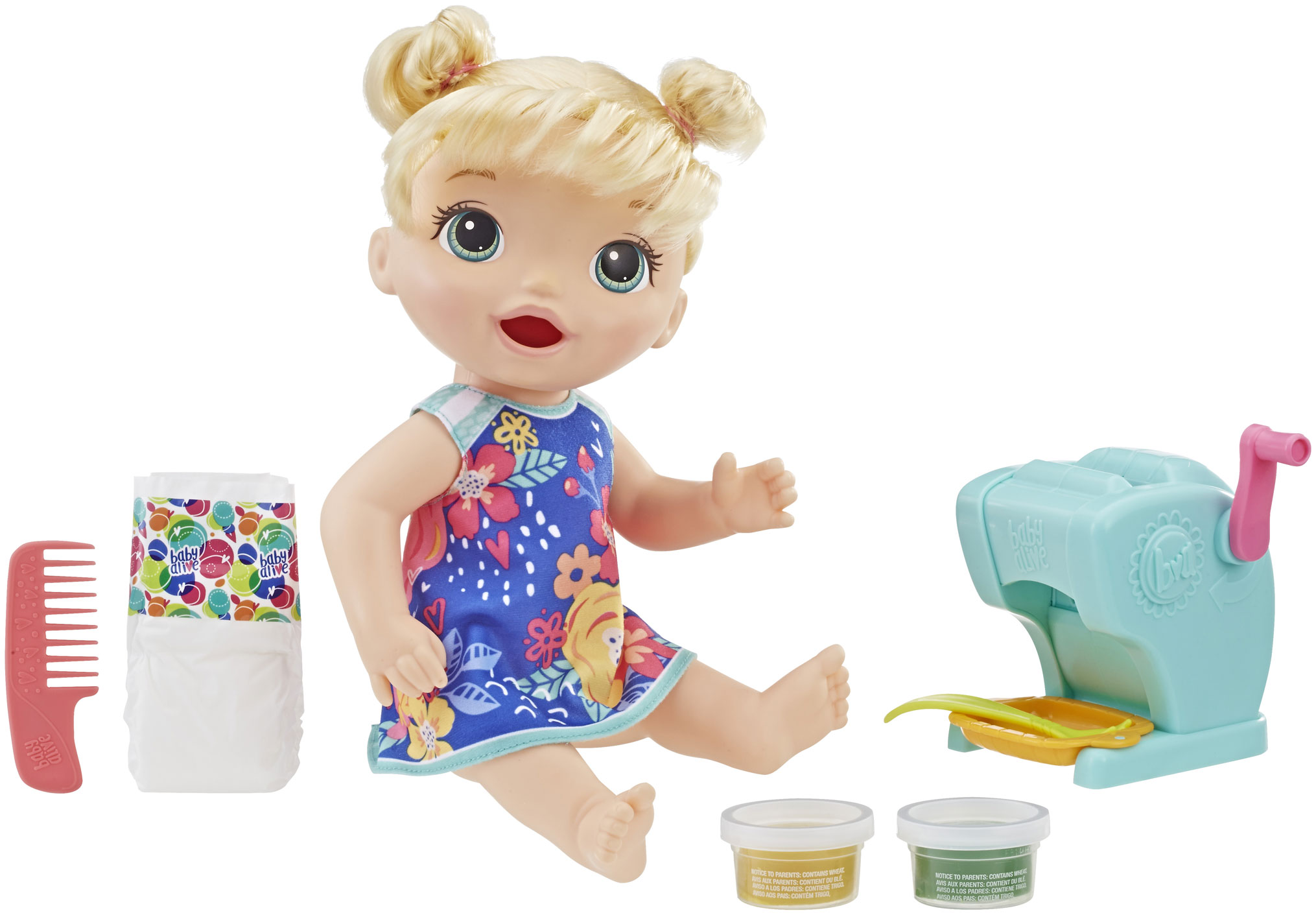 Hasbro Baby Alive E3694 Кукла Малышка и макароны