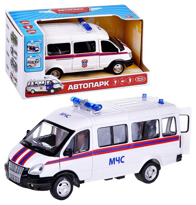 

Микроавтобус Play Smart Joy Toy МЧС 9689-D