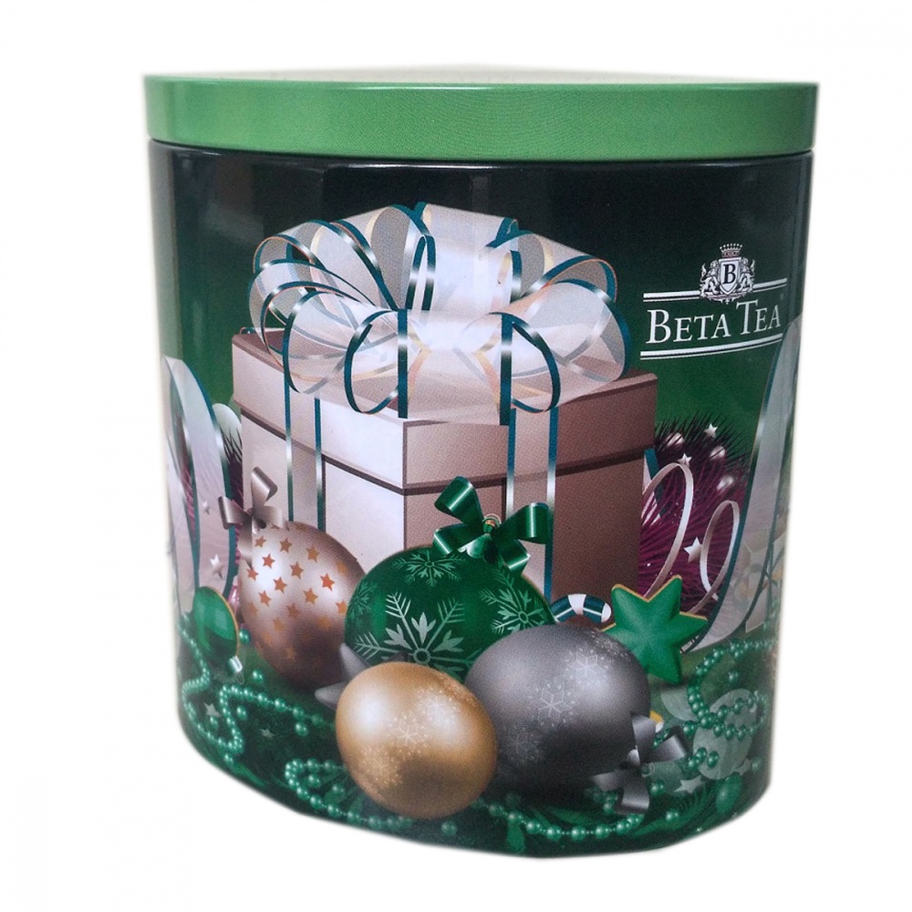 

Чай Beta Tea Новогоднее настроение. Зеленый черный листовой 50 г