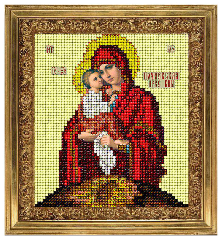 

Вышивка бисером Краса и творчество Икона Почаевская 61113