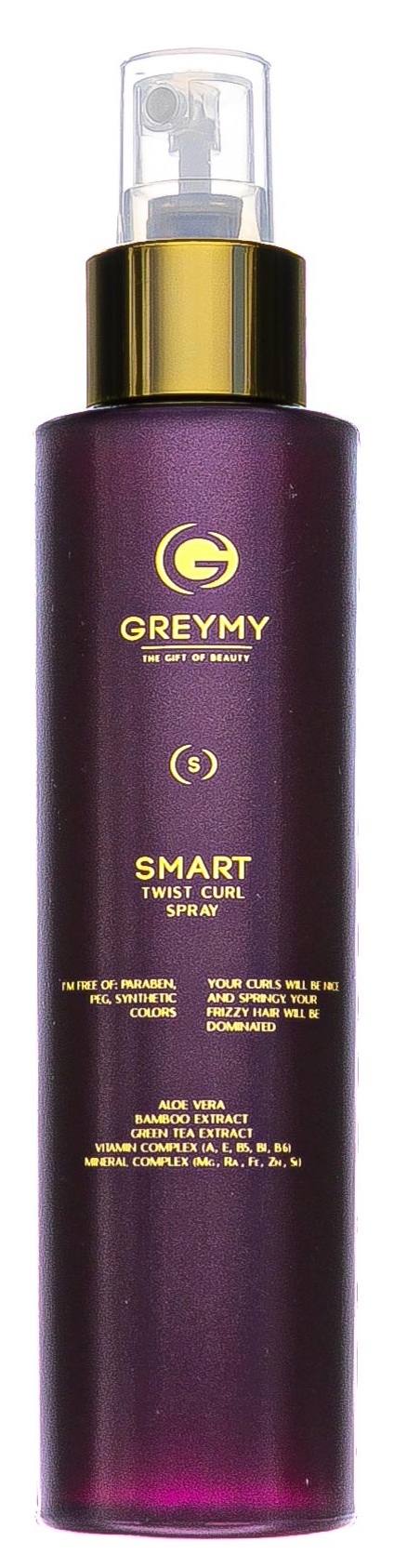 Спрей для создания волн Greymy Smart Twist Curl Spray 150мл greymy моделирующий спрей для создания локонов smart twist curl spray 150