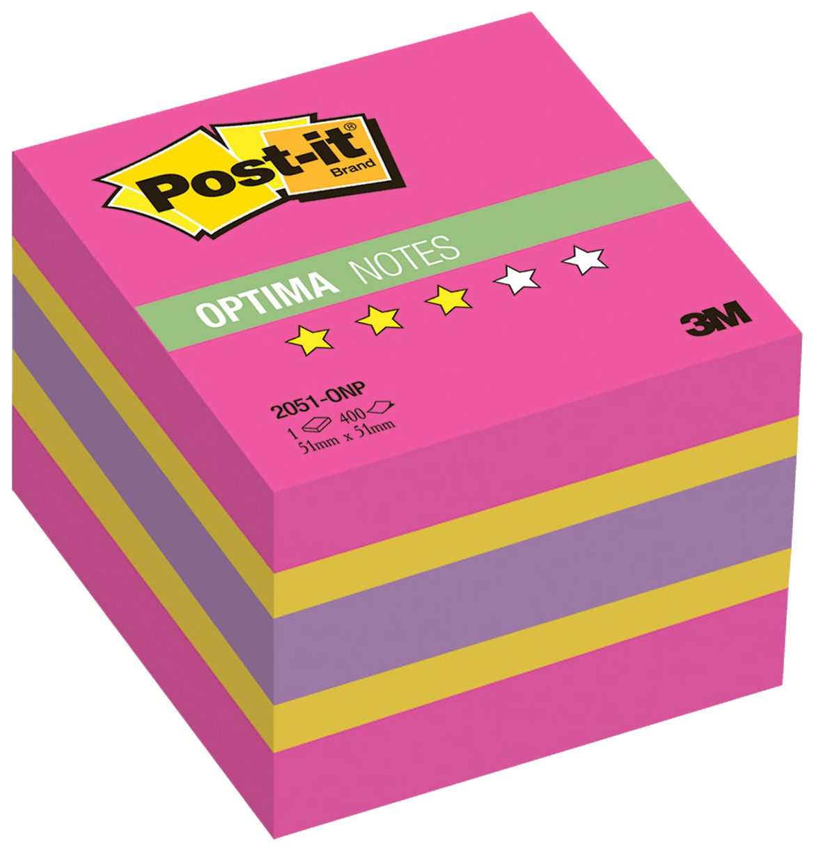 фото Блок самоклеящийся post-it optima 2051-onp 400 шт