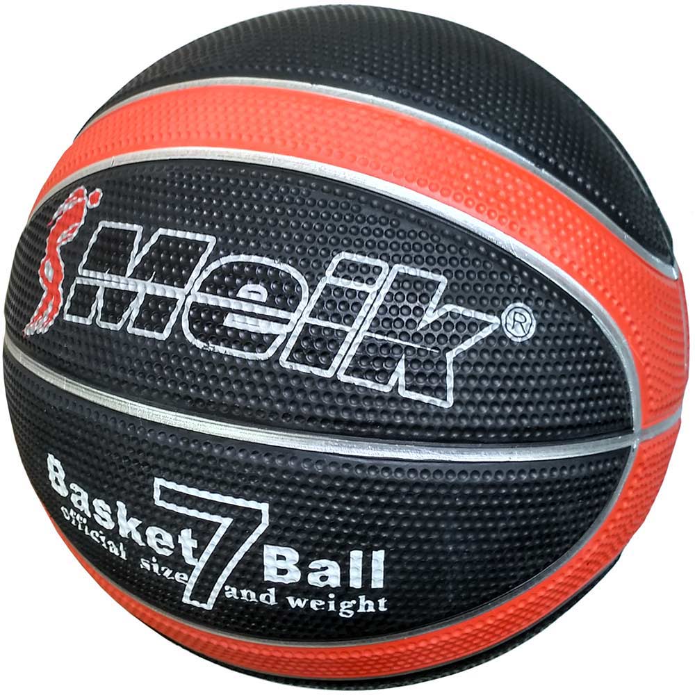 фото Баскетбольный мяч meik mk2310 №7 black/red