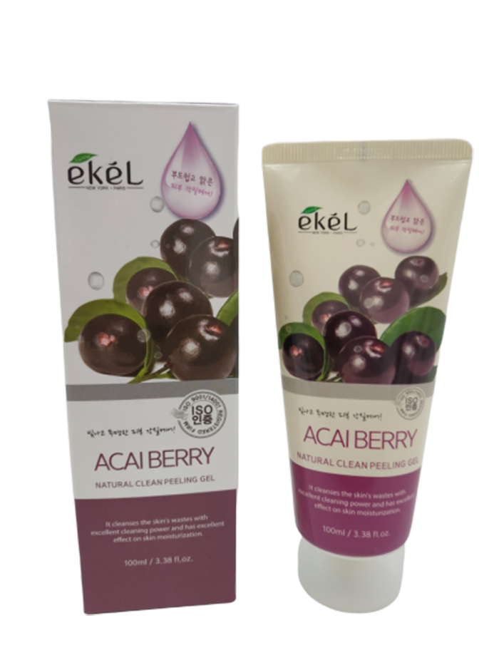 фото Пилинг для лица с ягодами асаи ekel peeling gel asaiberry 100 мл