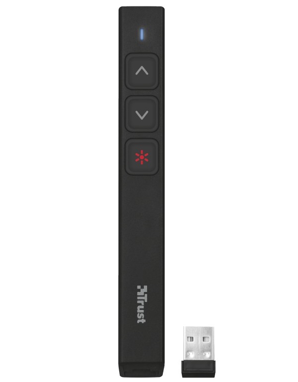 

Презентер Trust 21946, Черный, Sqube Ultra-slim Wireless presenter (21946)