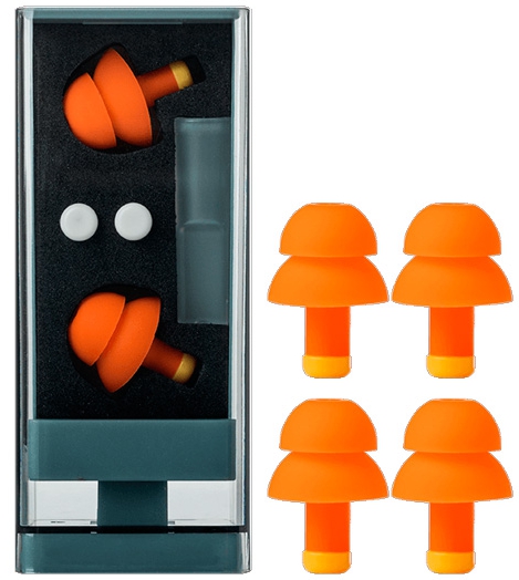 Беруши Xiaomi Jordan & Judy Earplugs №3 оранжевые