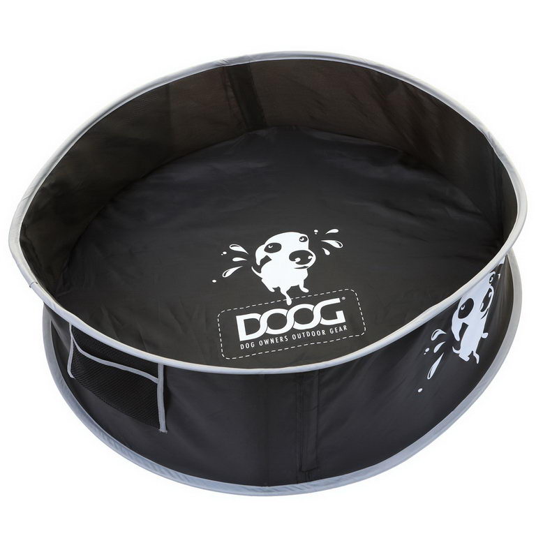 фото Бассейн для собак doog small, черный, 65 х 65 х 23 см