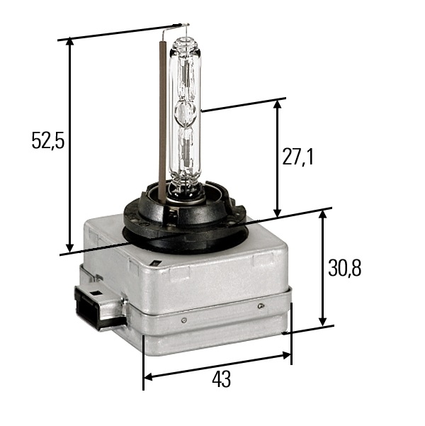 фото 8gs 178 560-801_лампа! xenon (d1s) 85v 35w 4300k pk32d-2 hella арт. 8gs 178 560-801