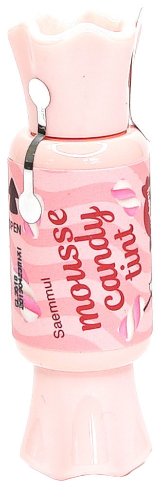 Тинт для губ The Saem Saemmul Mousse Candy Dark Cherry Mousse 07 8 гр тинт для губ the saem candy tint 06 chaitea mousse