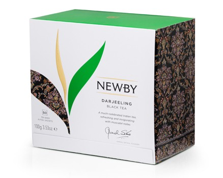 

Чай черный Newby черный darjeeling 50 пакетиков