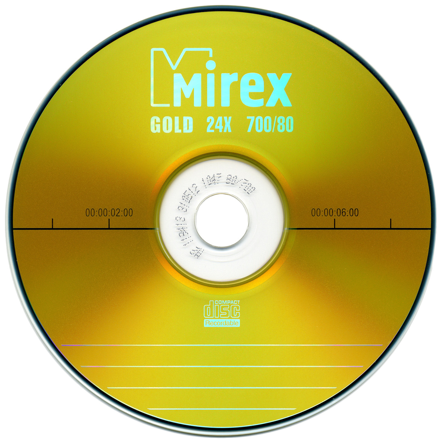 Диск Mirex Gold UL120054A8L 10 шт