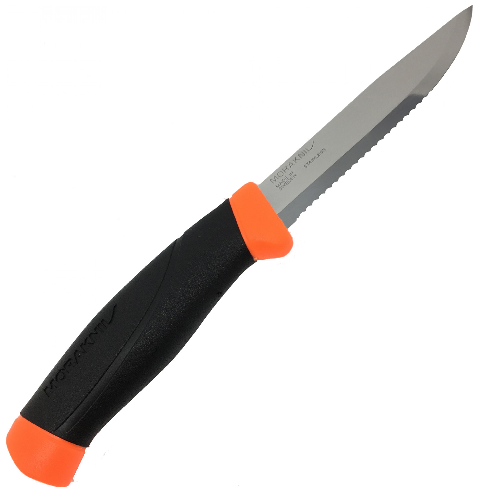 фото Туристический нож morakniv companion f serrated оранжевый
