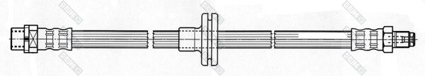 фото Шланг тормозной системы girling 9002442