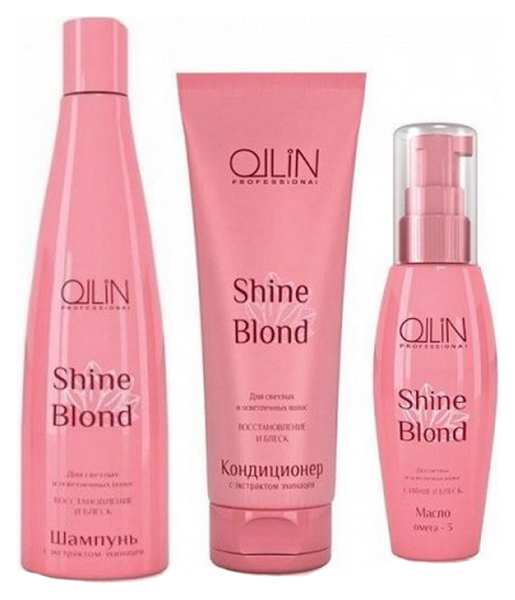 фото Набор косметики для волос ollin professional shine blond