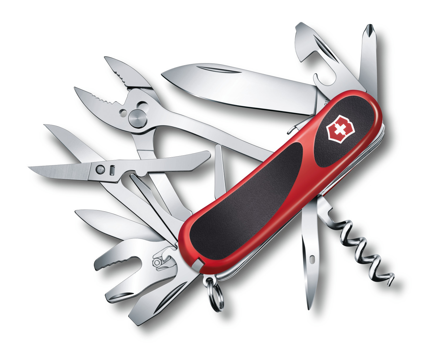 фото Мультитул victorinox evolution s557 2.5223.sc 85 мм красный, 21 функция