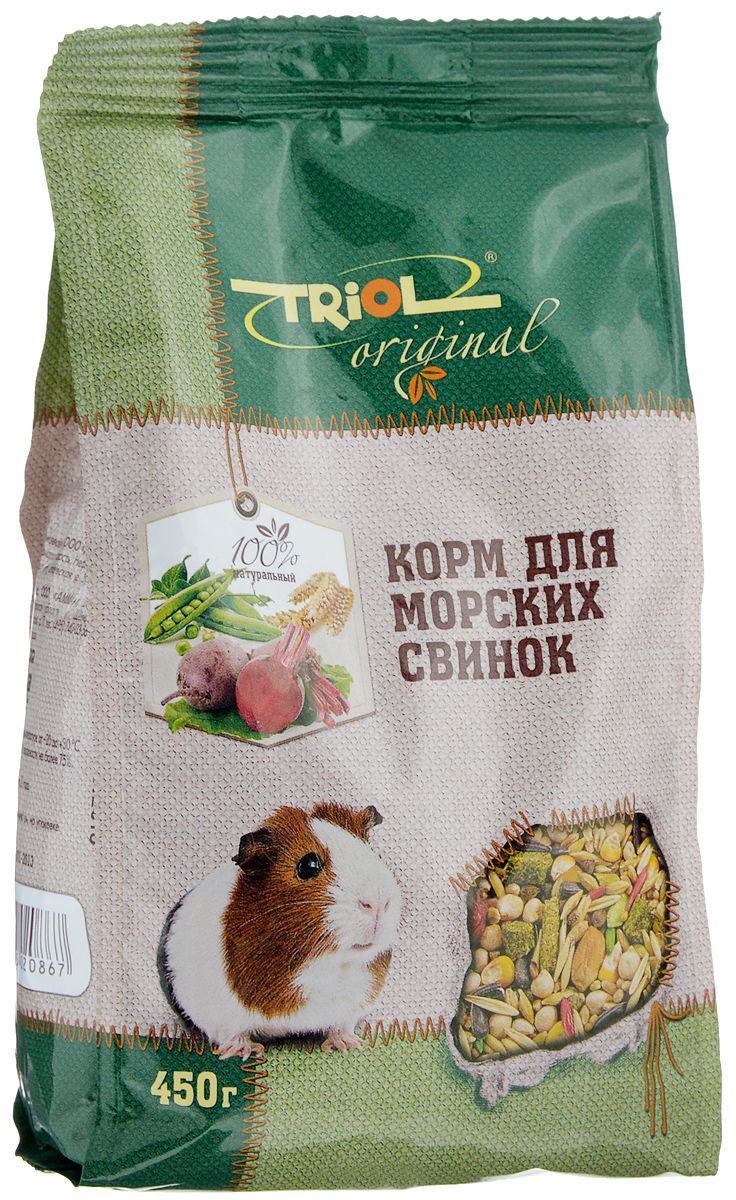 Корм для морских свинок. Корм для морских свинок Triol Original. TF-00800/40111010 Триол корм для морских свинок Original, 450гр *24. Триол для свинок корм. Корм для шиншилл Триол.