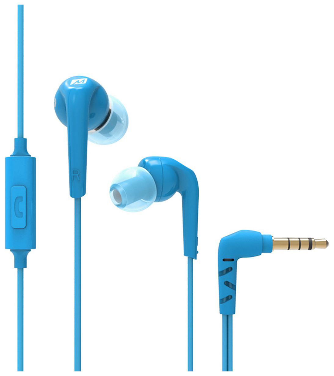 фото Наушники mee audiо rx18p comfort-fit blue