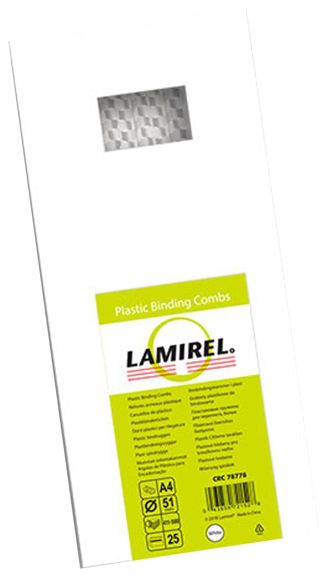 фото Пружина для переплета lamirel crc78778 белый