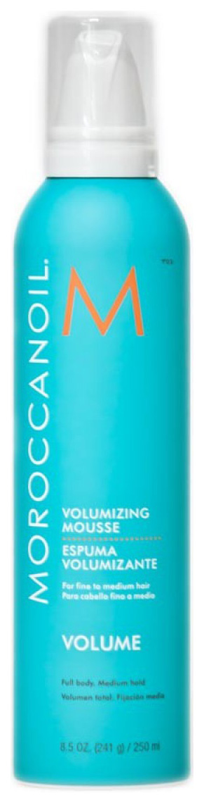 Мусс для волос Moroccanoil VOLUME VOLUMIZINS MOUSSE 250 мл набор moroccanoil stocking stuffer 2023 light парфюмированный мист 30 мл и масло 15 мл