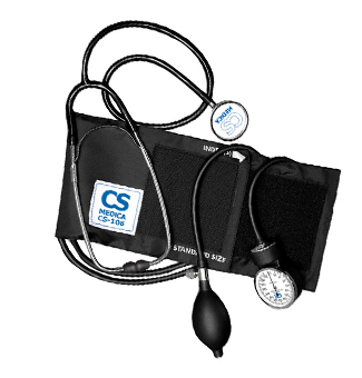 Тонометр CS Medica CS-106 механический на плечо с фонендоскопом