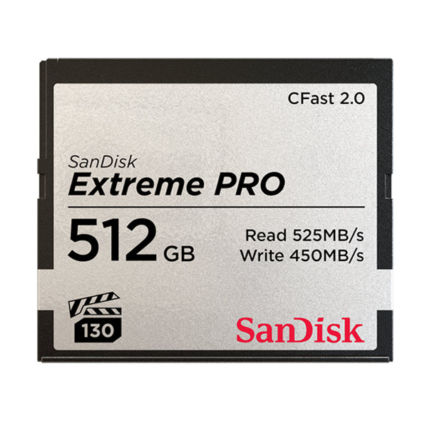 

Карта памяти SanDisk CFAST20 Extreme Pro 512GB