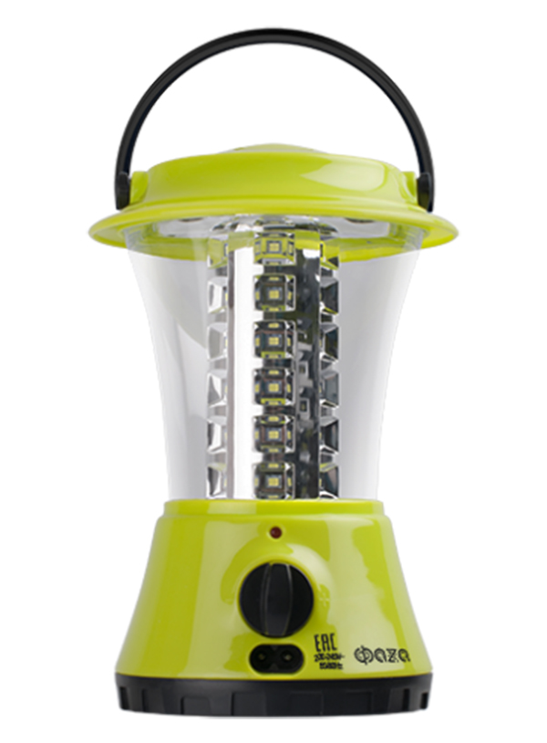 Туристический фонарь Фаза Accu F5-L36 зеленый, 2 режима