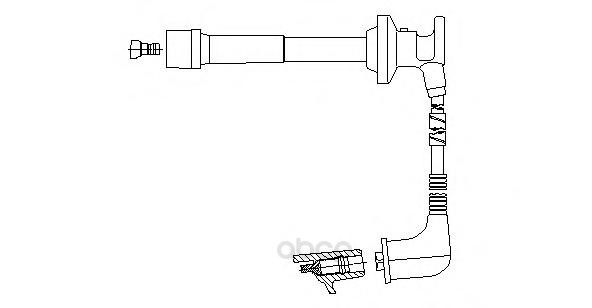 фото Провод высоковольтный ford/mazda bremi 660f47