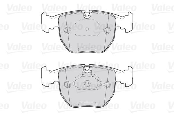 

Тормозные колодки Valeo дисковые 301412