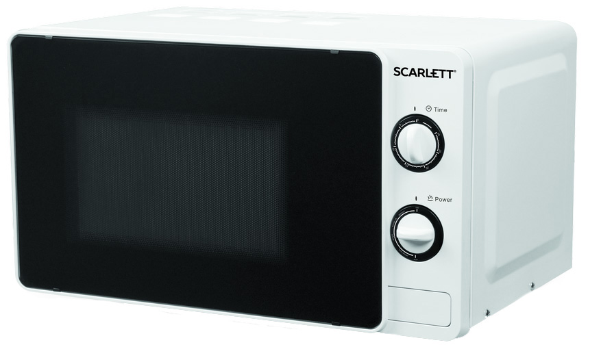 фото Микроволновая печь соло scarlett sc-mw9020s02m white