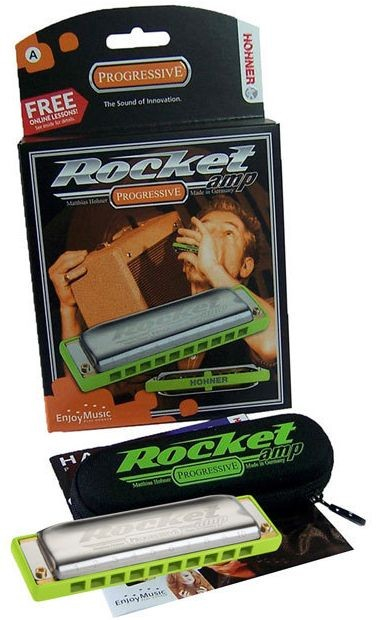 

Губная гармоника диатоническая HOHNER Rocket Amp 2015/20 E, Rocket Amp 2015/20 E