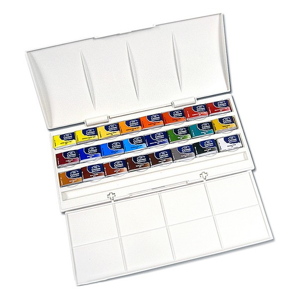 

Акварель Winsor&Newton Cotman The Cotman Studio Set 24 цв, Алый;бежевый;белый;бирюзовый;бордовый;бронзовый;голубой;желтый;зеленый;золотистый;коричневый;красный;оранжевый;розовый;серебристый;серый;синий;фиолетовый;черный, Cotman The Cotman Studio Set