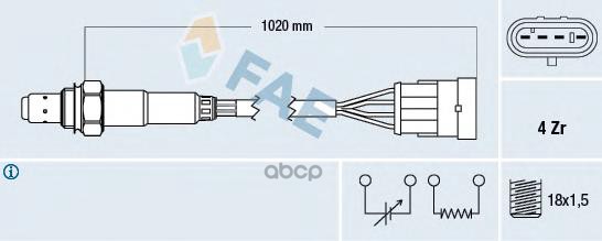 фото Лямбда-зонд fae 77192