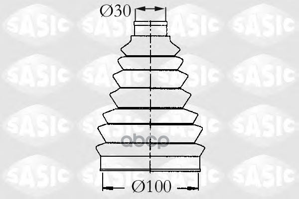 

Комплект пыльника шруса SASIC 2933983